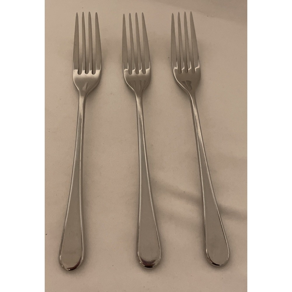 Robert Welch Radford Flatware Three Salad Forks Pre-owned Very Good Condition